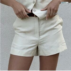 Babaton Linen Shorts – Size 0